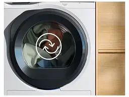 Electrolux Сушильна машина тепловий насос, 8кг, A++, 64см, дисплей, білий - мініатюра 3