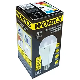 Лампа Work's LED EL1505E-15W7 A80 аварійна 3.7V 1200 mAh (126592) - мініатюра 5