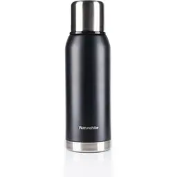 Туристичний термос Naturehike Q-9H NH19SJ010 (304 сталь) 1.0л (Чорний)