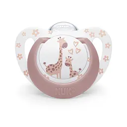 Пустушка Nuk First Choice силікон розмір 1 0-6 міс. пінгвін жираф 2 шт. (3954181) - мініатюра 3