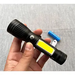Акумуляторний ліхтар X-Balog BL-W545 1011 CREE T6 світлодіодний ручний Zoom 18650 - мініатюра 4