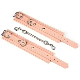 Наручники Liebe Seele Dark Candy Pink Wrist Cuffs - мініатюра 3