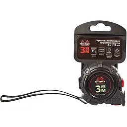 Рулетка Vitals Professional з нейлоновим покриттям автостоп 3 м х 16 мм (181734) - мініатюра 5