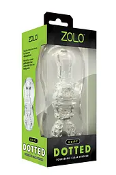 Мастурбатор Zolo Gripz Dotted - мініатюра 2