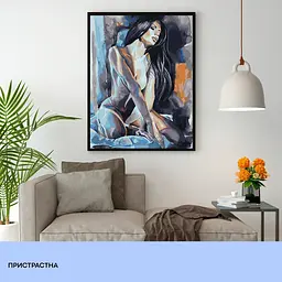Набір для розпису по номерах "Пристрасна" 40*50 см, IDEA2-GX45680, ТМ "99IDEAS" - мініатюра 3