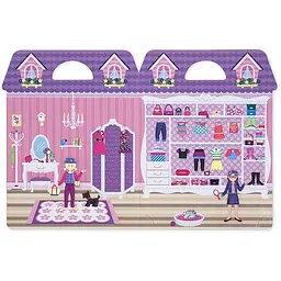 Наліпки Melissa & Doug Мода об'ємні багаторазові (MD2195) - мініатюра 2