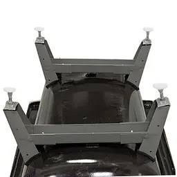 Ванна сталева Pro Steel 150x70x39 з ніжками та кріпленнями на болтах, нова, біла - мініатюра 3