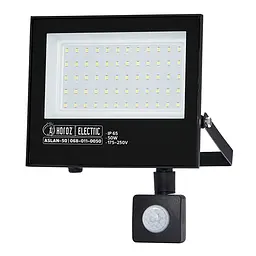 Прожектор світлодіодний Horoz Electric ASLAN/S-50 50W 6400K чорний