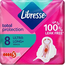 Прокладки гігієнічні Libresse Ultra Long 8 шт.