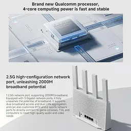 Роутер Xiaomi Router BE3600 маршрутизатор | Wi Fi 7 | 3570 Мб/с | Mesh - мініатюра 7