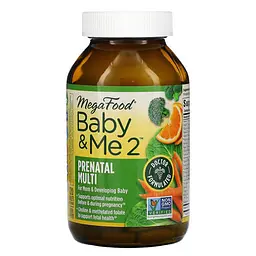 Вітаміни для вагітних Baby & Me 2 120 Tablets MegaFood vit0006246