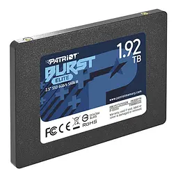 Накопичувач SSD 1.92TB Patriot Burst Elite 2.5 SATAIII TLC (PBE192TS25SSDR) - мініатюра 2