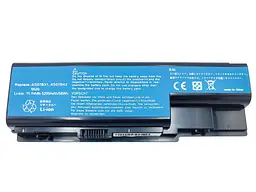 Акумулятор AS07B31 для Acer Aspire 5942, 6530, 6920, 7520, 8530 (11.1V 5200 mAh) - мініатюра 2