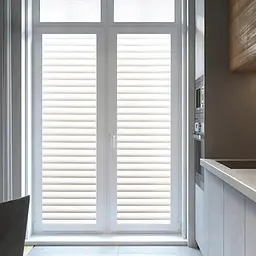 Плівка самоклеюча Blinds PVC 200×60 см, вітражна прозора з ефектом жалюзі - мініатюра 7