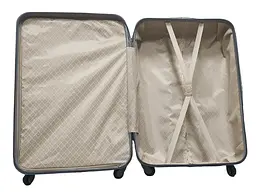Валіза велика L ABS-пластик Milano bag 147M 76×51×31см 115л Сірий - мініатюра 5