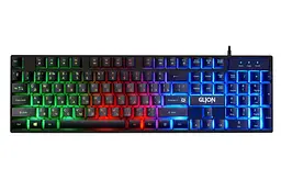 Набір клавіатура + миша (провідний) Defender Glion C-123 RGB-підсвічування (Чорний) - мініатюра 4