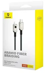 Кабель Baseus Unbreakable Series Fast Charging Cable Type-C to Lightning 20W 1m P10355803221-00 White - мініатюра 6