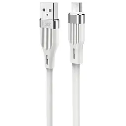 USB Cable Hoco U72 Forest Silicone MicroUSB White 1.2m