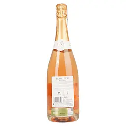 Вино ігристе Flama d'Or Cava Brut Rose рожеве 11.5% 0.75 л - мініатюра 5