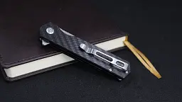 Ніж складаний Firebird D2 78 мм чорний Carbon fibre - мініатюра 10