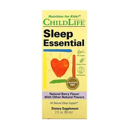 Вітамінно-мінеральний комплекс ChildLife Спокійний сон дитини, смак ягід, Sleep Essential, 59 мл (CDL-10650)