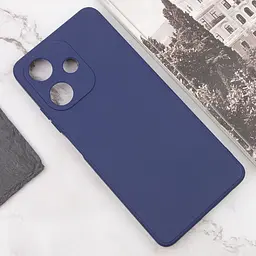 Силіконовий чохол Candy Full Camera для Infinix Hot 30 Синій / Dark Blue - мініатюра 2