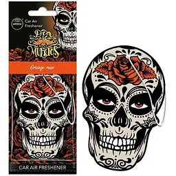 Ароматизатор Aroma Car Dia De Los Muertos Skull Orange Man