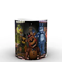 Кухоль GeekLand Five Nights At Freddys П'ять ночей з Фредді постер FN.02.002.507 330 мл білий - мініатюра 2