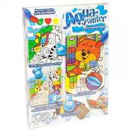 Набір креативної творчості Aqua Painter, російською, Danko Toys - мініатюра 5