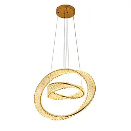 Люстра стельова LED Levistella 799L8812C (600+400) FGD, сучасний стиль для дому - мініатюра 2