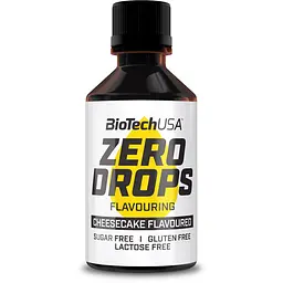 Замінник харчування BioTech Zero Drops, 50 мл - Чізкейк