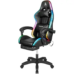 Крісло геймерське Kruger & Matz GX-150 з підсвіткою RGB