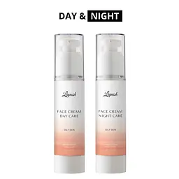 Набір кремів Day & Night для жирної шкіри Lapush 100 мл
