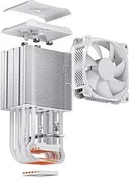 Кулер для процесора Jonsbo HX6210 White (HX6210 White) - мініатюра 5