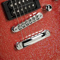 Електрогітара Cort MBM-2H Sustainiac Red Sparkle - мініатюра 5