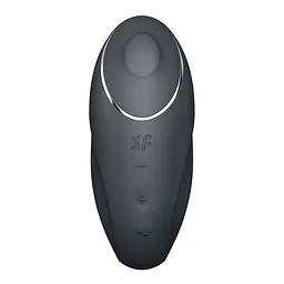 Вібростимулятор-пульсатор Satisfyer Tap & Climax 1 Grey, ефект постукування пальцем, 2 мотори - мініатюра 4