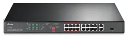 Комутатор TP-LINK TL-SL1218P 16xFE/PoE+ 150W, 2xGE, 1xcombo SFP, некерований