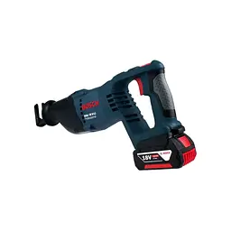 Шабельна пила Bosch GSA 18 V-LI + GBA 18 4,0 Ач + GAL 18V-40 (0.615.990.L6H) - мініатюра 2