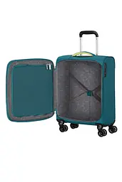 Валіза 55 См American Tourister CLOUDRIDER MISTY TEAL 55x40x23(25) MJ4*04004 - мініатюра 2