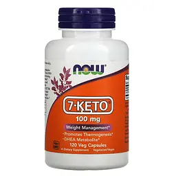 NOW Контроль ваги 7-KETO 100мг - 120 капсул