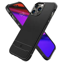 Оригінальний протиударний чохол Spigen Rugged Armor MagSafe для Iphone 14 Pro Max (6.7") Matt Black ACS04812 - мініатюра 12