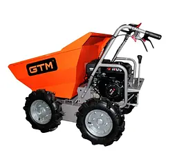 Самохідний будівельний візок думпер GTM T30 300 кг на колесах - мініатюра 3