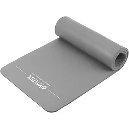 Килимок (мат) для фітнесу Gymtek NBR 1,5см сірій
