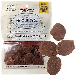 Ласощі для собак DoggyMan Chicken Liver Soft чипси куряча печінка