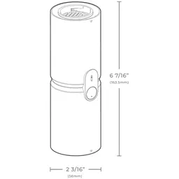 Автомобільний компресор Xiaomi HOTO Compressed Air Capsule (QWCXJ001) - мініатюра 3