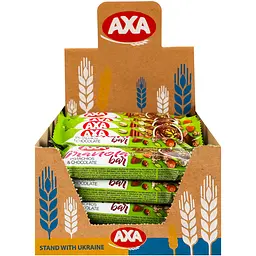 Батончик АXA гранола зі смаком фісташки та шоколаду 30 г - мініатюра 3