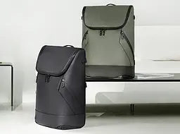 Рюкзак RunMi 90 Points FULL OPEN Business Travel Backpack Green - мініатюра 5
