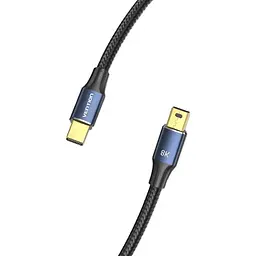 Кабель Vention Mini DisplayPort to Mini DisplayPort V1.4 2m Blue (HCGLH) [170512] - мініатюра 5