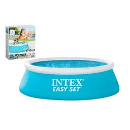 Басейн надувний дитячий Intex Easy Set Pool 28101 синій 886 л - мініатюра 2