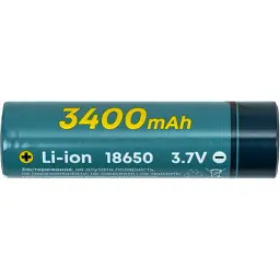 Акумулятор 18650 3400mAh 3.7V 1C PowerPlant (AA620234)